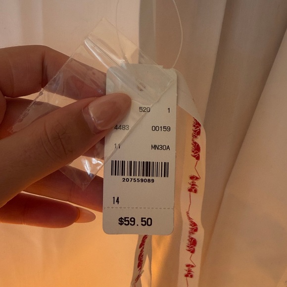 Brooks Brothers White Classic Fit Shirt - Picture 3 of 4